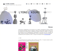 Tablet Screenshot of kouro.fr